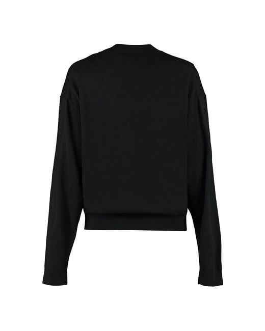 KENZO Black Round-Neck Knitwear