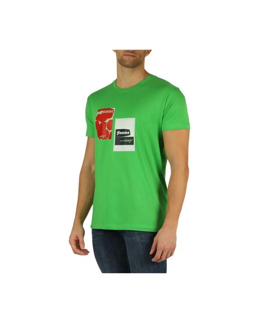 Daniele Alessandrini Green T-Shirts for men