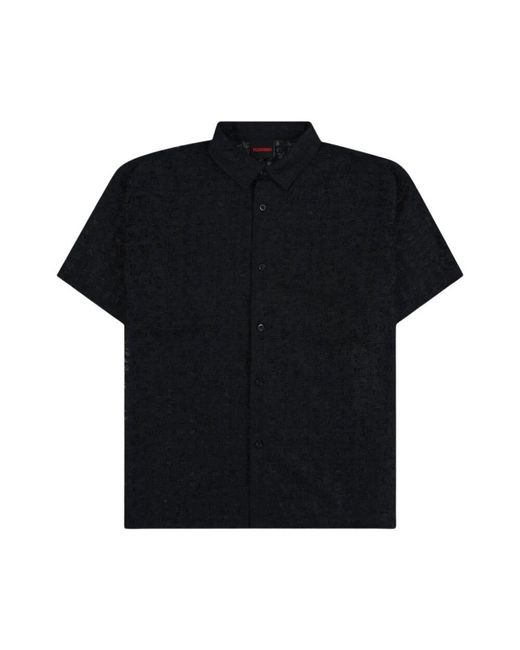 Pleasures Spitzenknopf hemd in Black für Herren