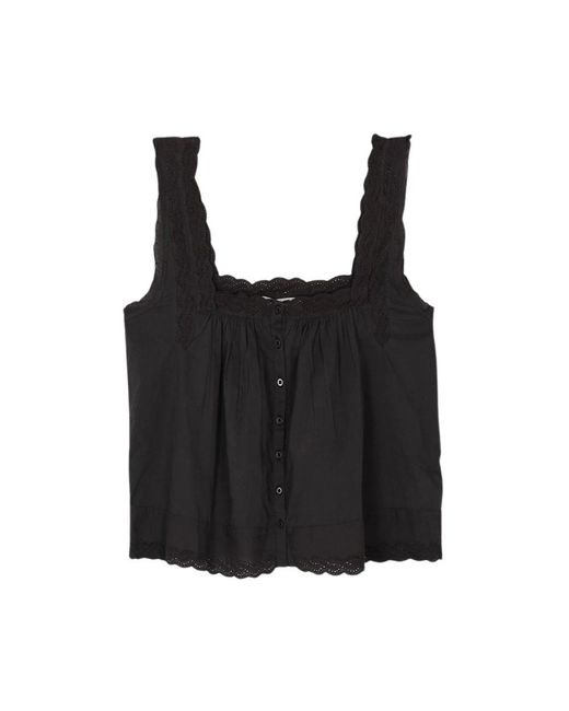 The Great Black Sleeveless Tops