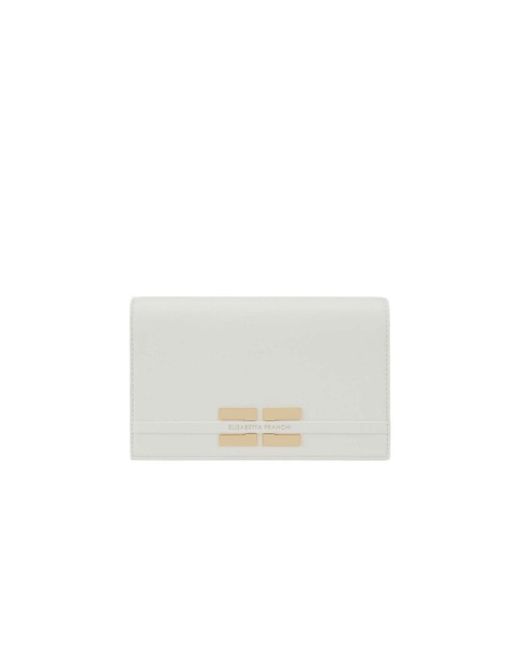 Elisabetta Franchi White Wallets & Cardholders