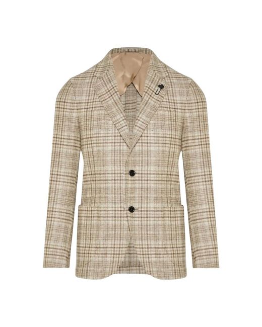 Lardini Natural Formal Blazers for men