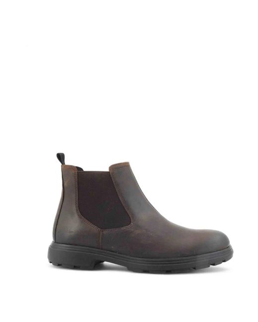 Geox Brown Chelsea Boots for men
