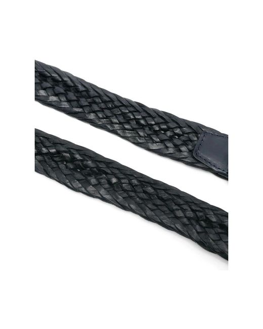 Orciani Black Belts for men