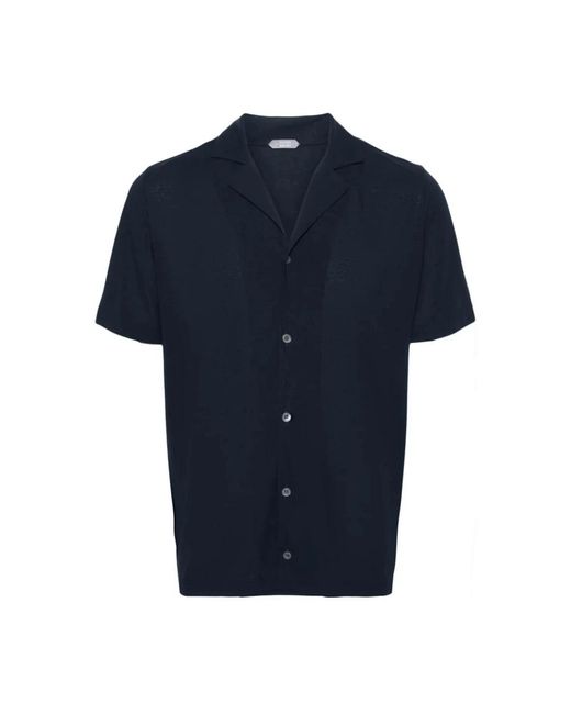 Shirts > short sleeve shirts Zanone pour homme en coloris Blue