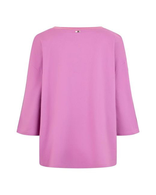 Long Sleeve Tops Herno de color Purple