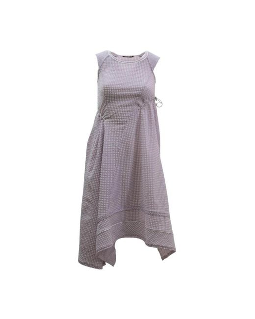 High Purple Short Dresses