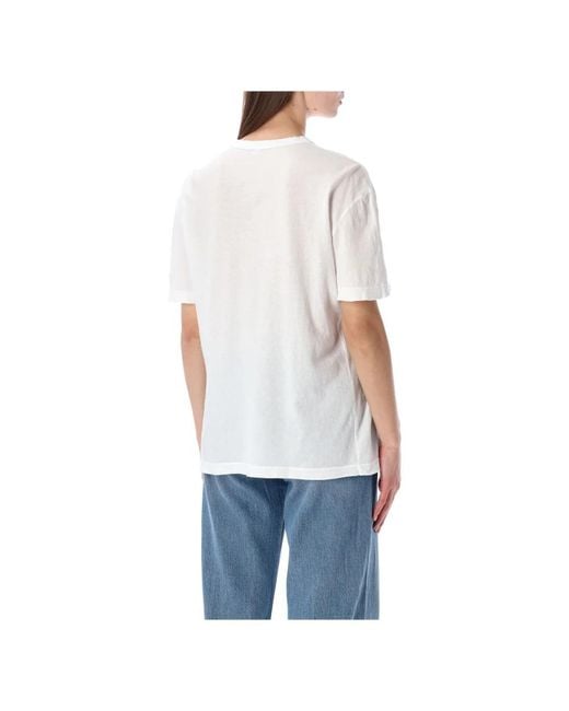 James Perse White T-Shirts