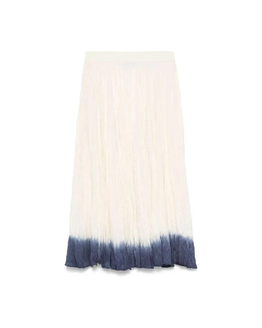Joseph White Midi Skirts