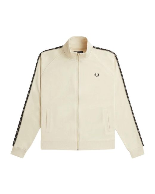 Fred Perry Natural Zip-Throughs for men
