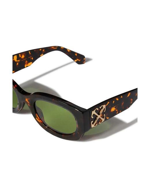 Off-White c/o Virgil Abloh Green Sunglasses