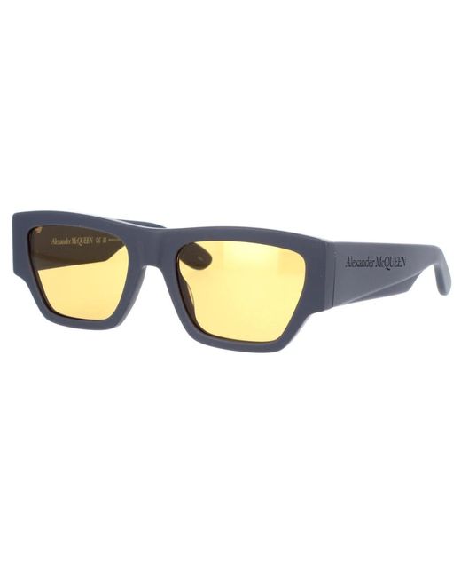 Alexander McQueen Yellow Sunglasses for men