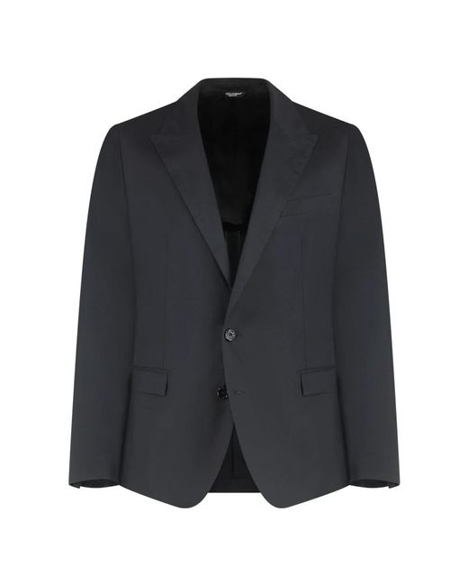 Dolce & Gabbana Black Blazers for men