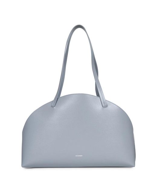 Jil Sander Shoulder Bags in het Blue