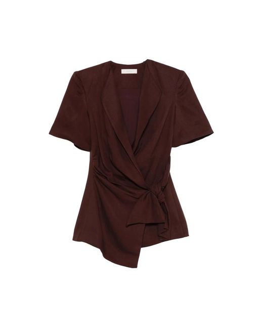Faithfull The Brand Brown Blouses