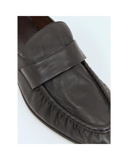 The Row Black Loafers for men