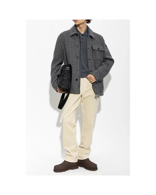 Down Jackets Moncler de hombre de color Gray