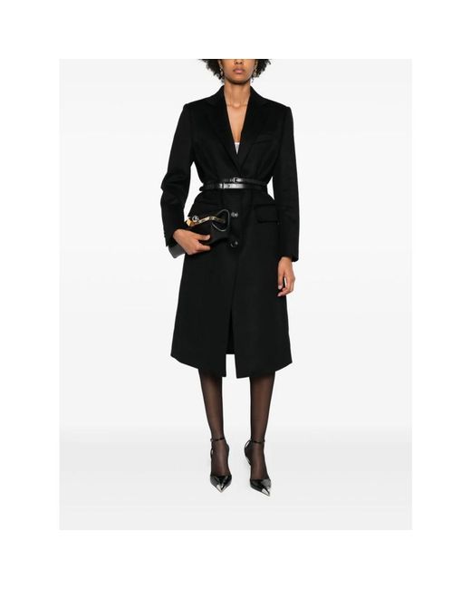 Dolce & Gabbana Black Single-Breasted Coats