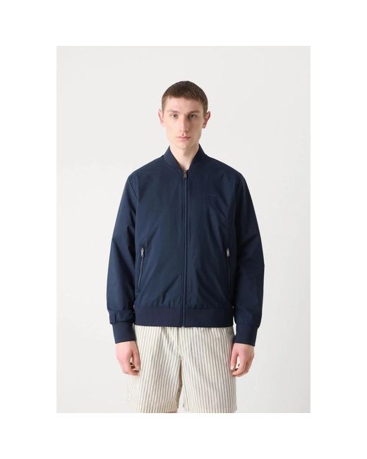 Calvin Klein Blue Bomber Jackets for men