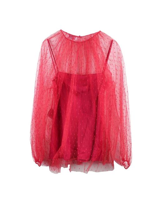 RED Valentino Red Bluse