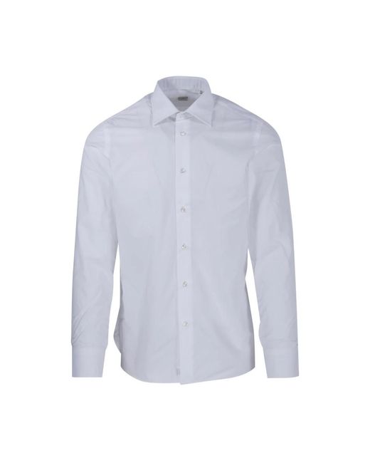 Borriello Bianco Shirt in het Blue voor heren