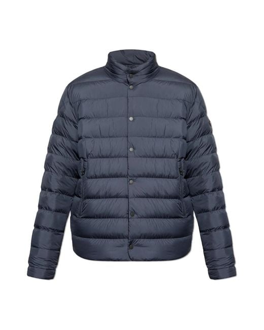 Moncler Blue Down Jackets for men