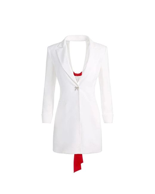Alice + Olivia White Party Dresses