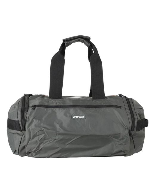 K-Way Black Weekend Bags for men
