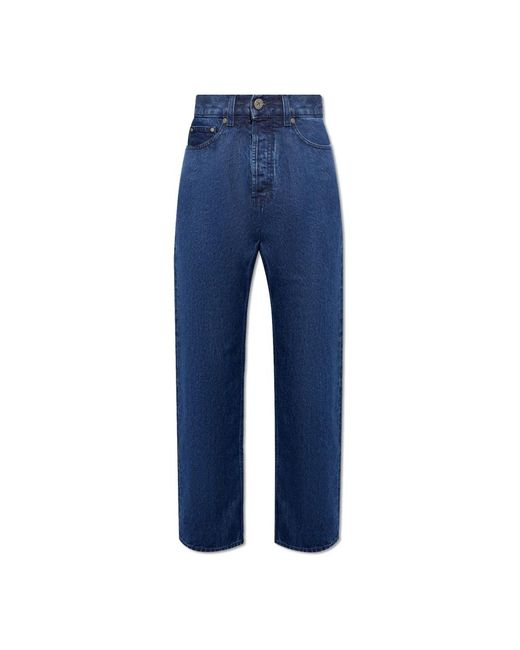 Palm Angels Blue Slim-Fit Jeans for men