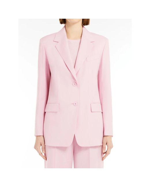 Weekend by Maxmara Blazers in het Pink