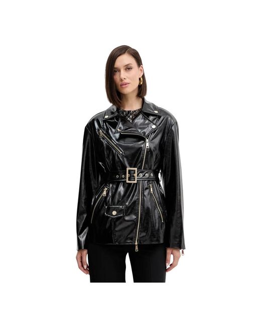 Light Jackets SIMONA CORSELLINI de color Black