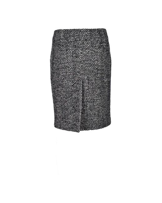 Miu Miu Gray Short Skirts