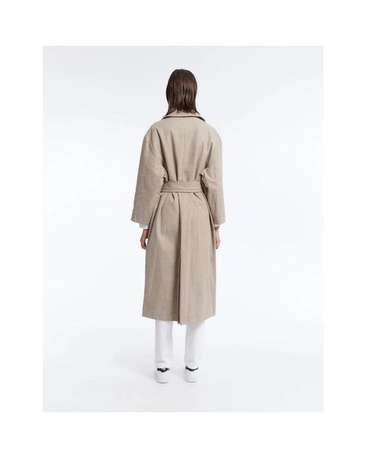 Coats > belted coats Ines De La Fressange Paris en coloris Natural