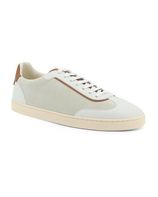 Brunello Cucinelli White Sneakers for men