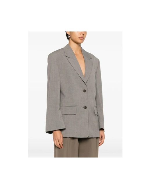By Malene Birger Jacket in het Gray
