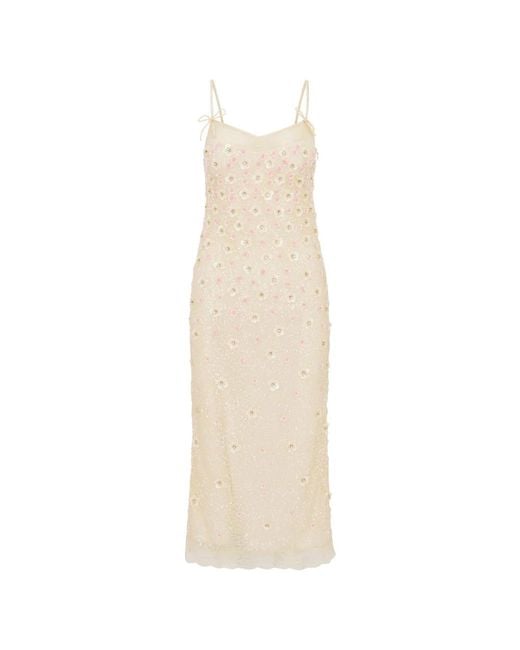 LoveShackFancy Natural Party Dresses