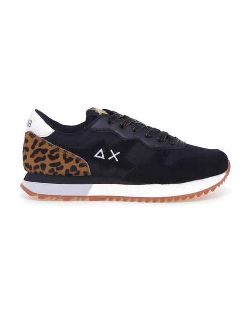 Sun 68 Blue Stargirl Animal Sneaker