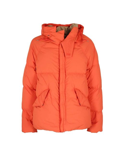 C P Company Orange Winter Jackets for men