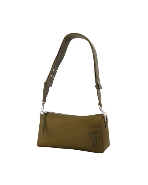 AMI Green Shoulder Bags