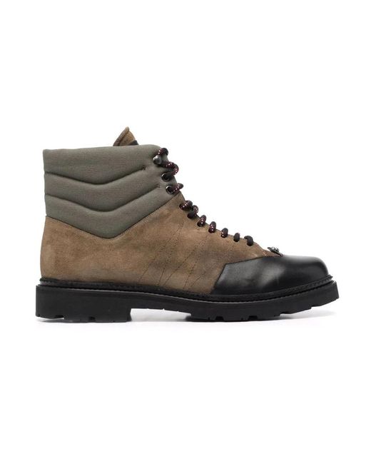 Bally Brown Lace-Up Boots for men