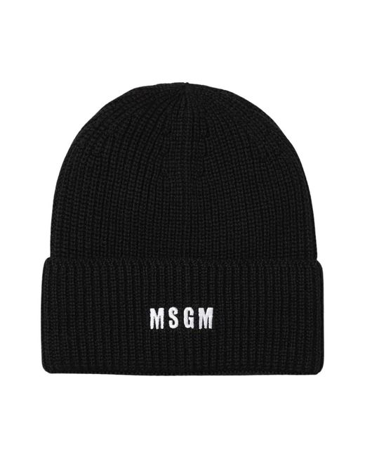 Beanies MSGM de hombre de color Black