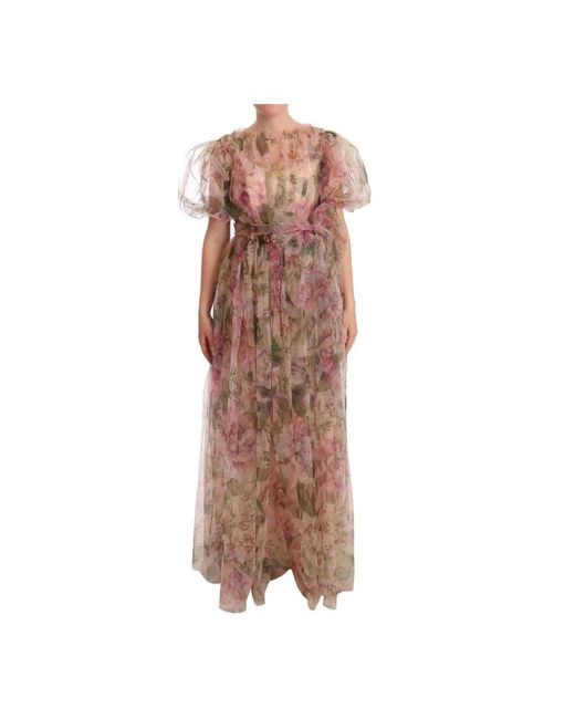 Dolce & Gabbana Brown Gowns