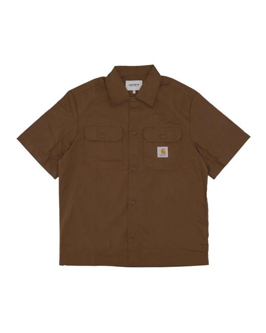 Carhartt Brown Short Sleeve Shirts for men