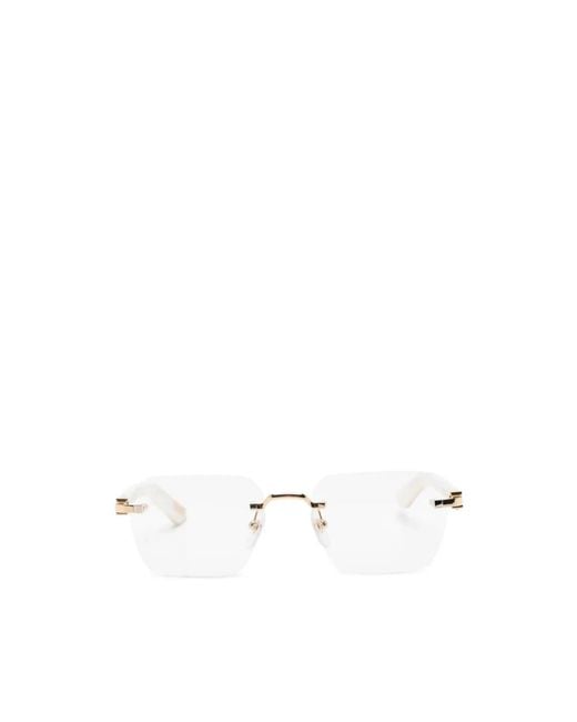 Cartier White Glasses for men