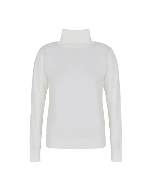 ARMANI EXCHANGE White Turtlenecks