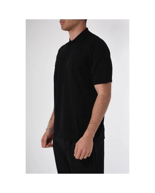 Costumein Black Polo Shirts for men