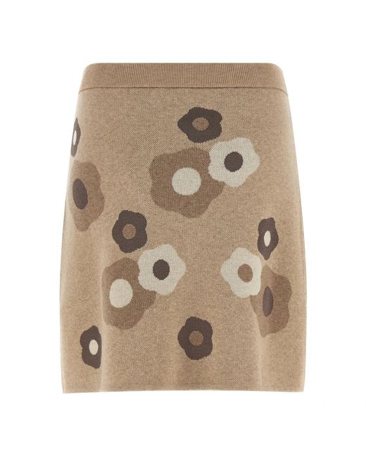KENZO Natural Short Skirts