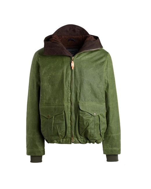 Manifattura Ceccarelli Green Winter Jackets for men