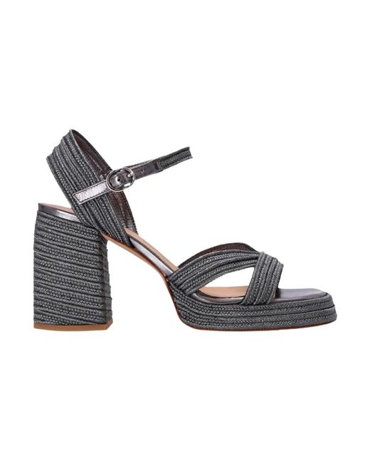 Castaner Blue High Heel Sandals