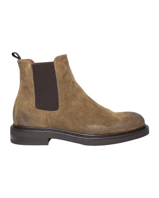 Marco Ferretti Brown Chelsea Boots for men